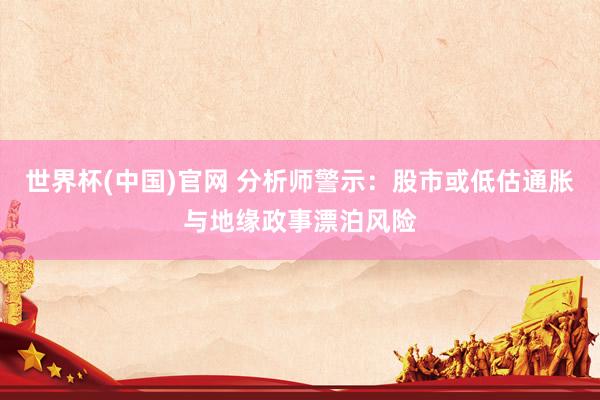 世界杯(中国)官网 分析师警示：股市或低估通胀与地缘政事漂泊风险