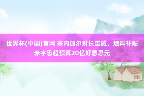 世界杯(中国)官网 塞内加尔财长告诫，燃料补贴赤字恐超预算20亿好意思元