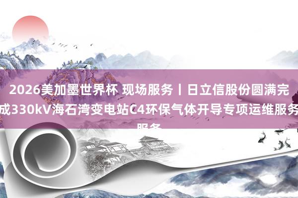2026美加墨世界杯 现场服务丨日立信股份圆满完成330kV海石湾变电站C4环保气体开导专项运维服务